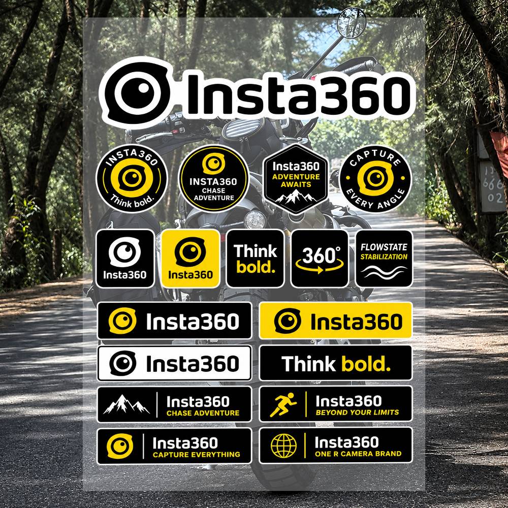 Streetwear Brand Accessories - A-I-Insta-A 3-360 Streetwear Brand Stickers Set