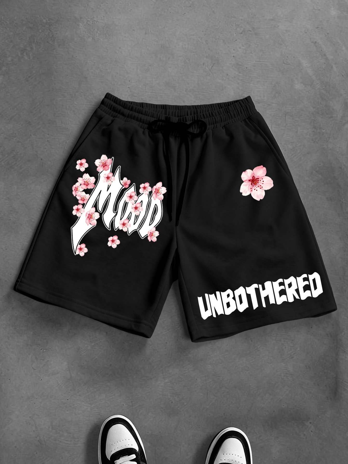 Gothic Streetwear Brand - Men's Loose Fit Japanese Streetwear Shorts