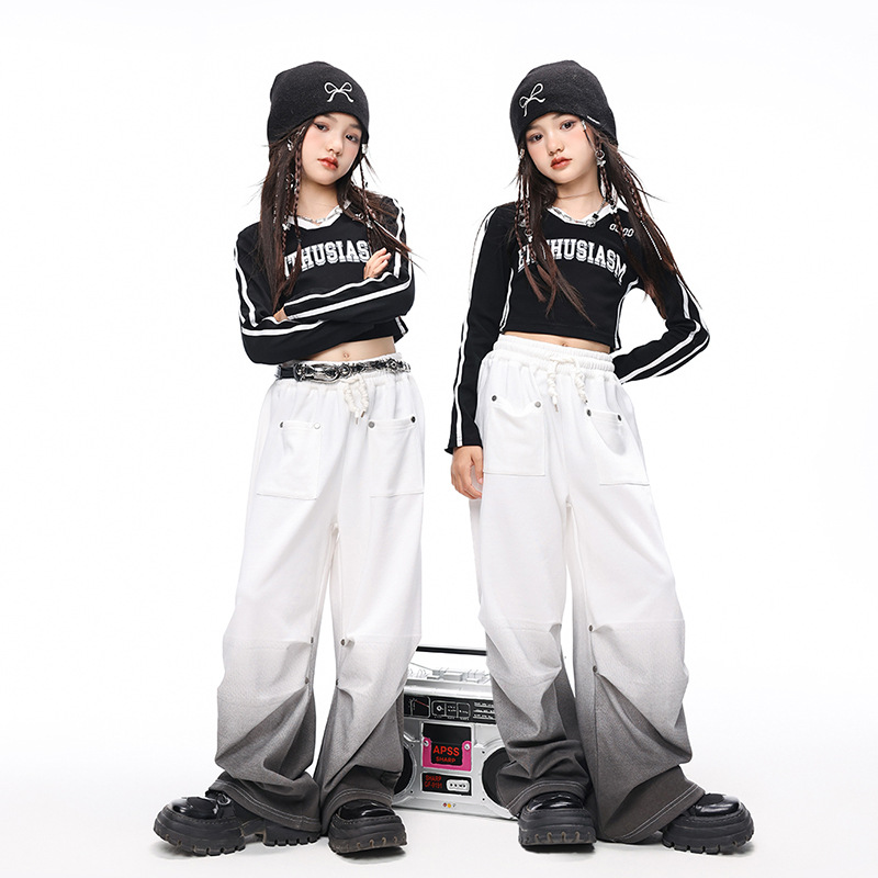 Streetwear Brand Tracksuit - Kids Girls Hip Hop Brand Street