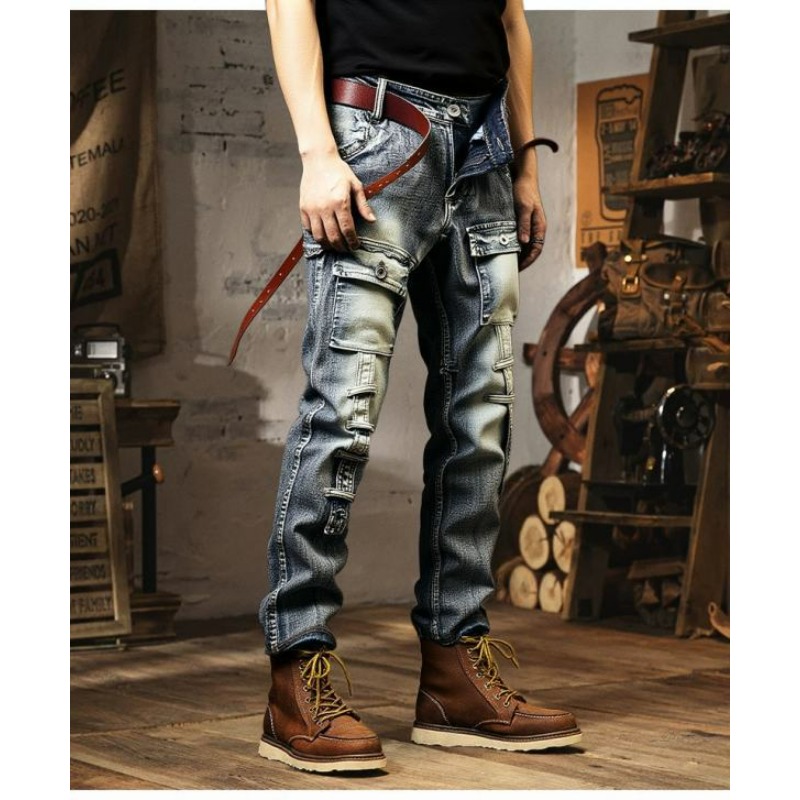 Men's Distressed Washed High S - Streetwear Brand America 评论和价格