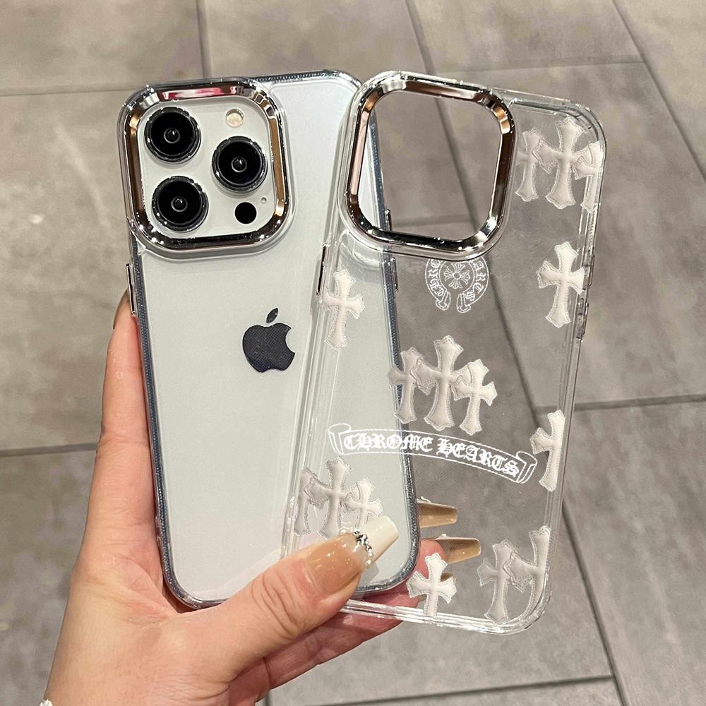 INS Cross Phone Case FOR IPhon - Chrome Hearts Ring 评论和价格