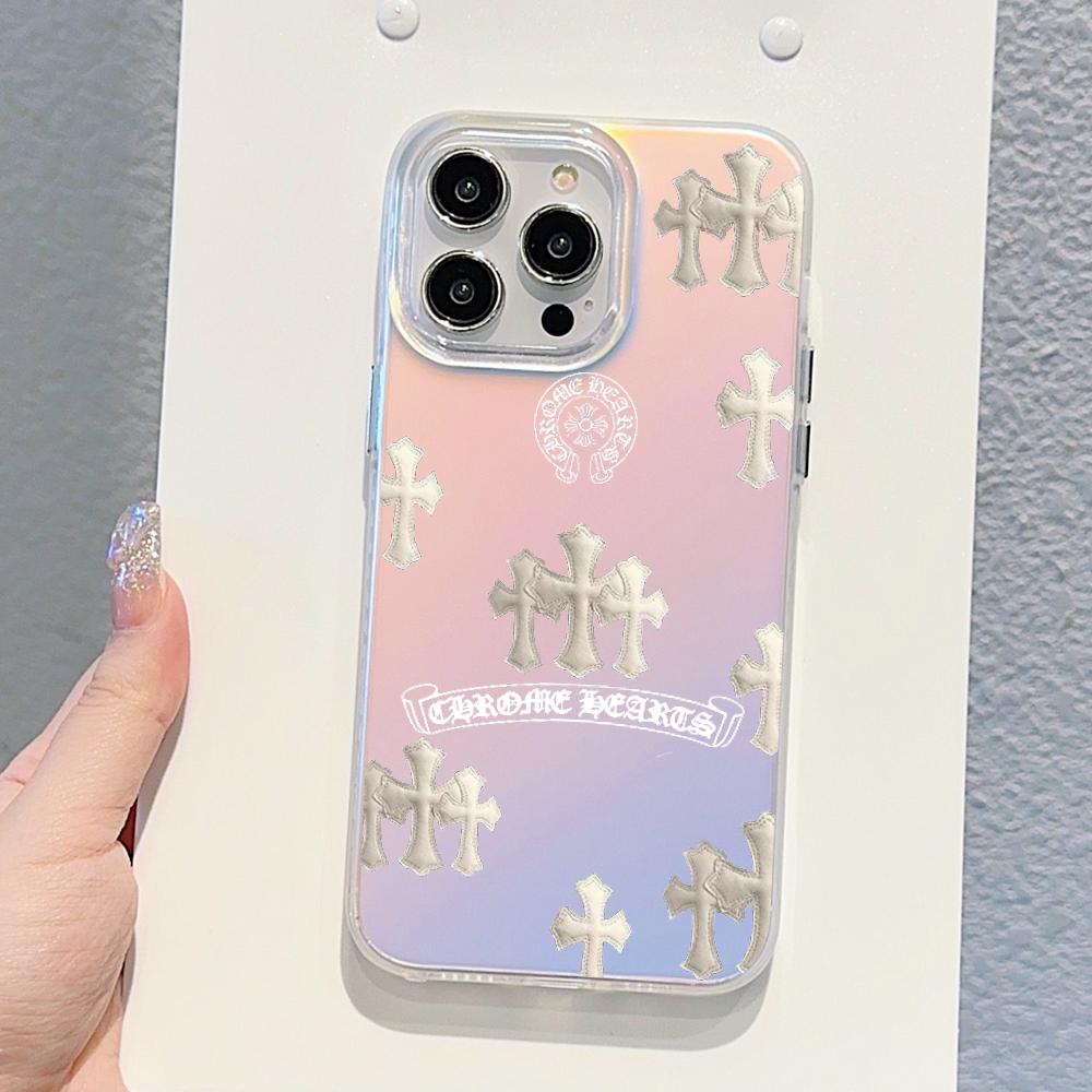 INS Cross Phone Case FOR IPhon - Chrome Hearts Ring 评论和价格