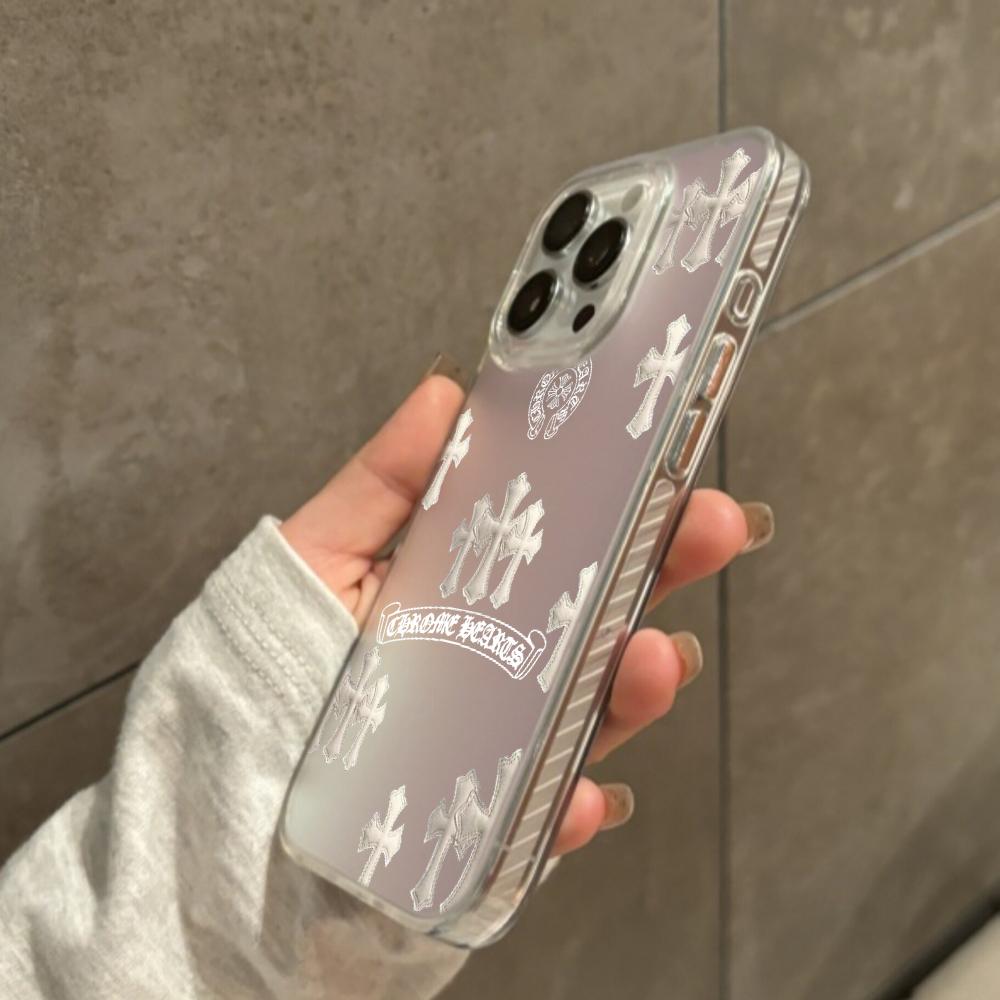 INS Cross Phone Case FOR IPhon - Chrome Hearts Ring 评论和价格