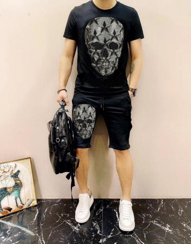 Anime Hot Drill Men's Hip Hop  - Streetwear Brand Tracksuit 评论和价格