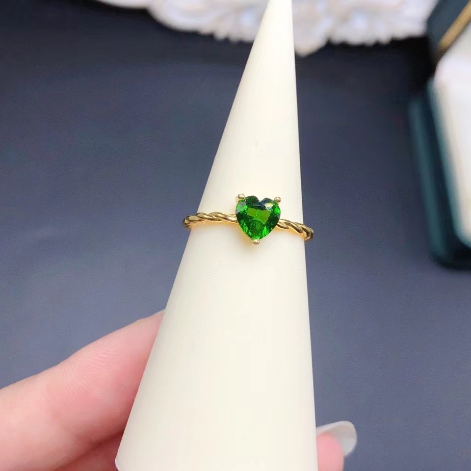Classsic Heart Gemstone Engage - Chrome Hearts Ring 评论和价格