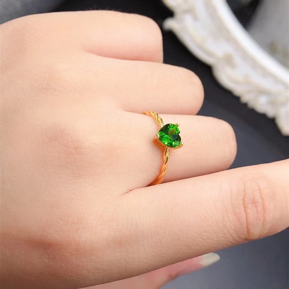 Classsic Heart Gemstone Engage - Chrome Hearts Ring 评论和价格