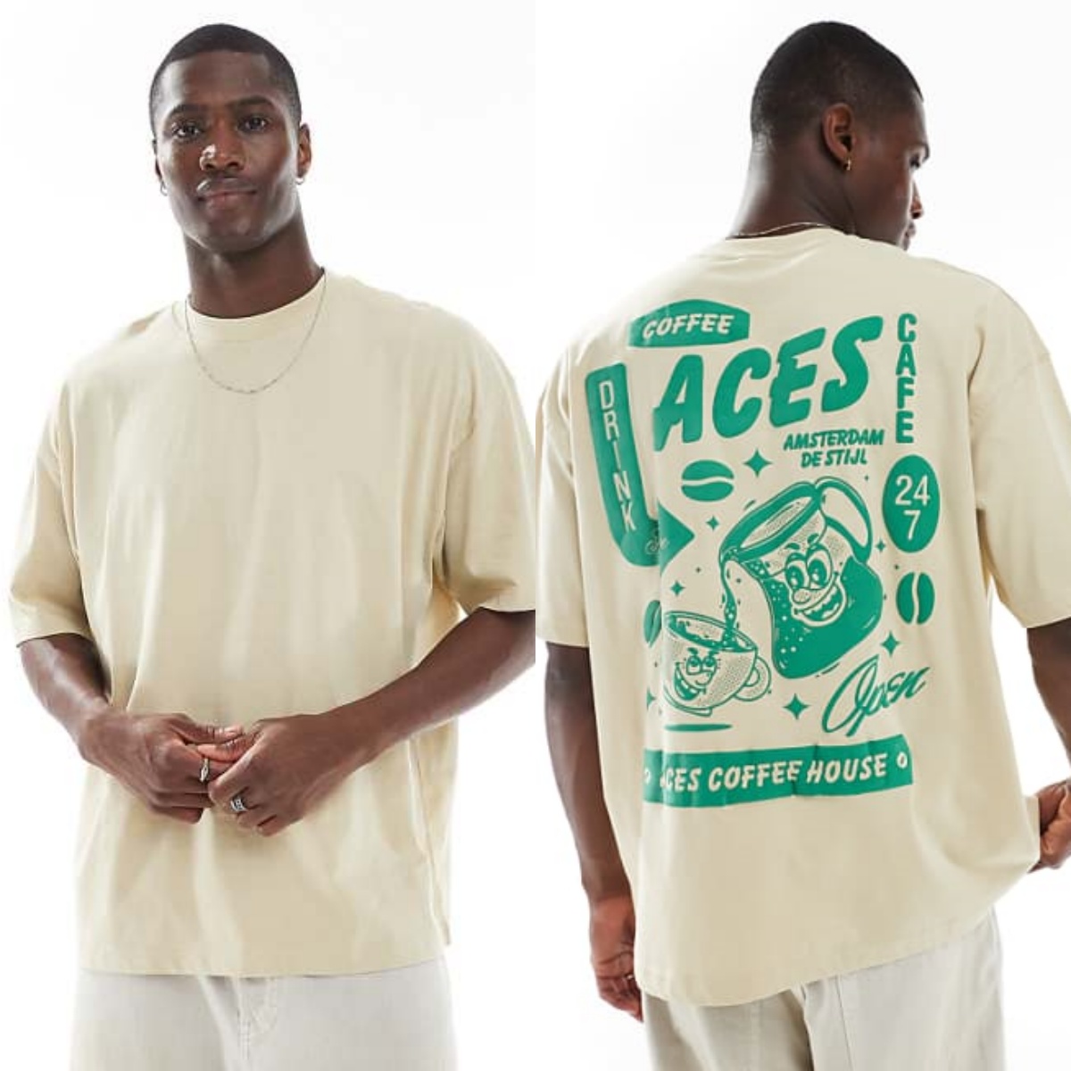 Retro Men's Streetwear Brand C - Streetwear High End Brand 评论和价格
