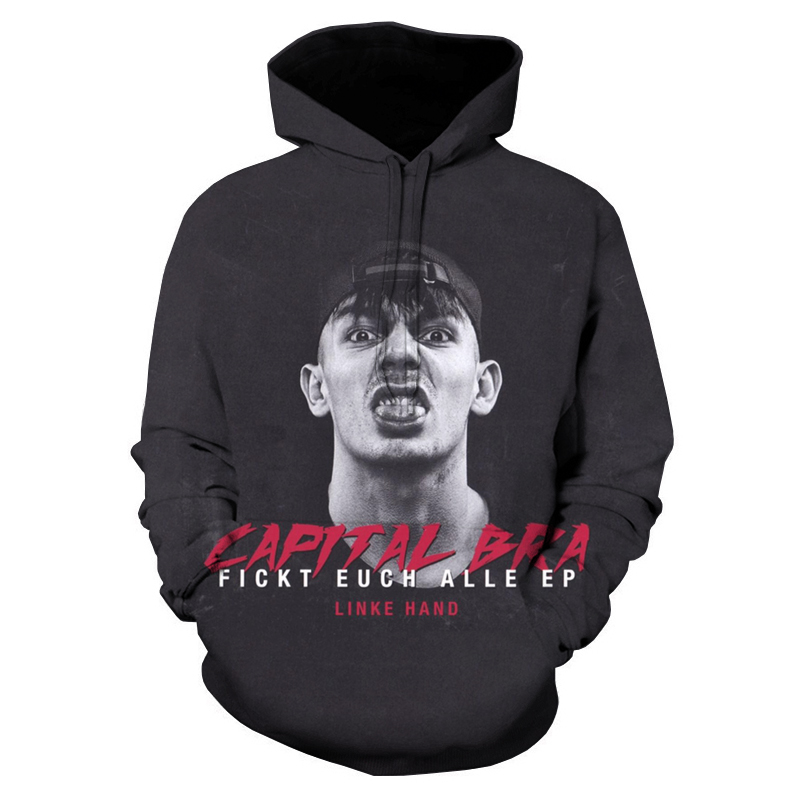 Rapper CB6 Printed Hoodies Men - Streetwear Brand Tracksuit 评论和价格