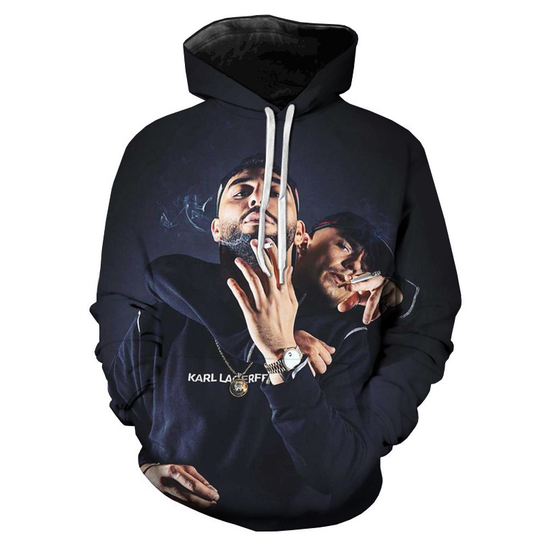 Rapper CB6 Printed Hoodies Men - Streetwear Brand Tracksuit 评论和价格