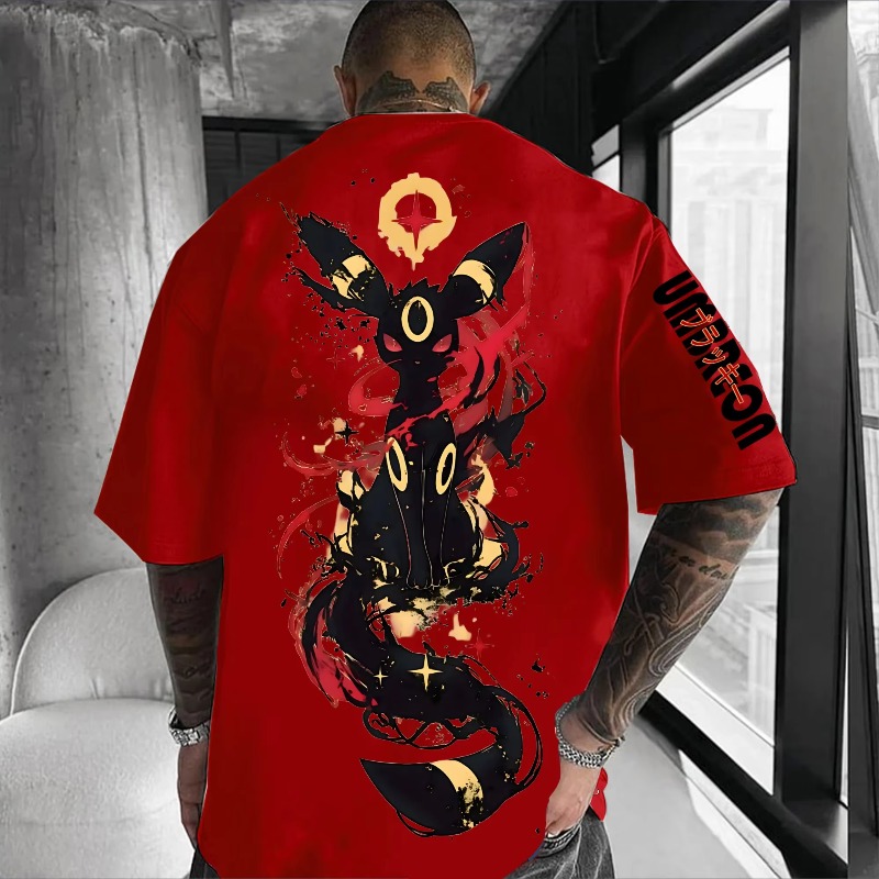 Pokémon Co-branded Print T-shi - Cap Streetwear Brand 评论和价格