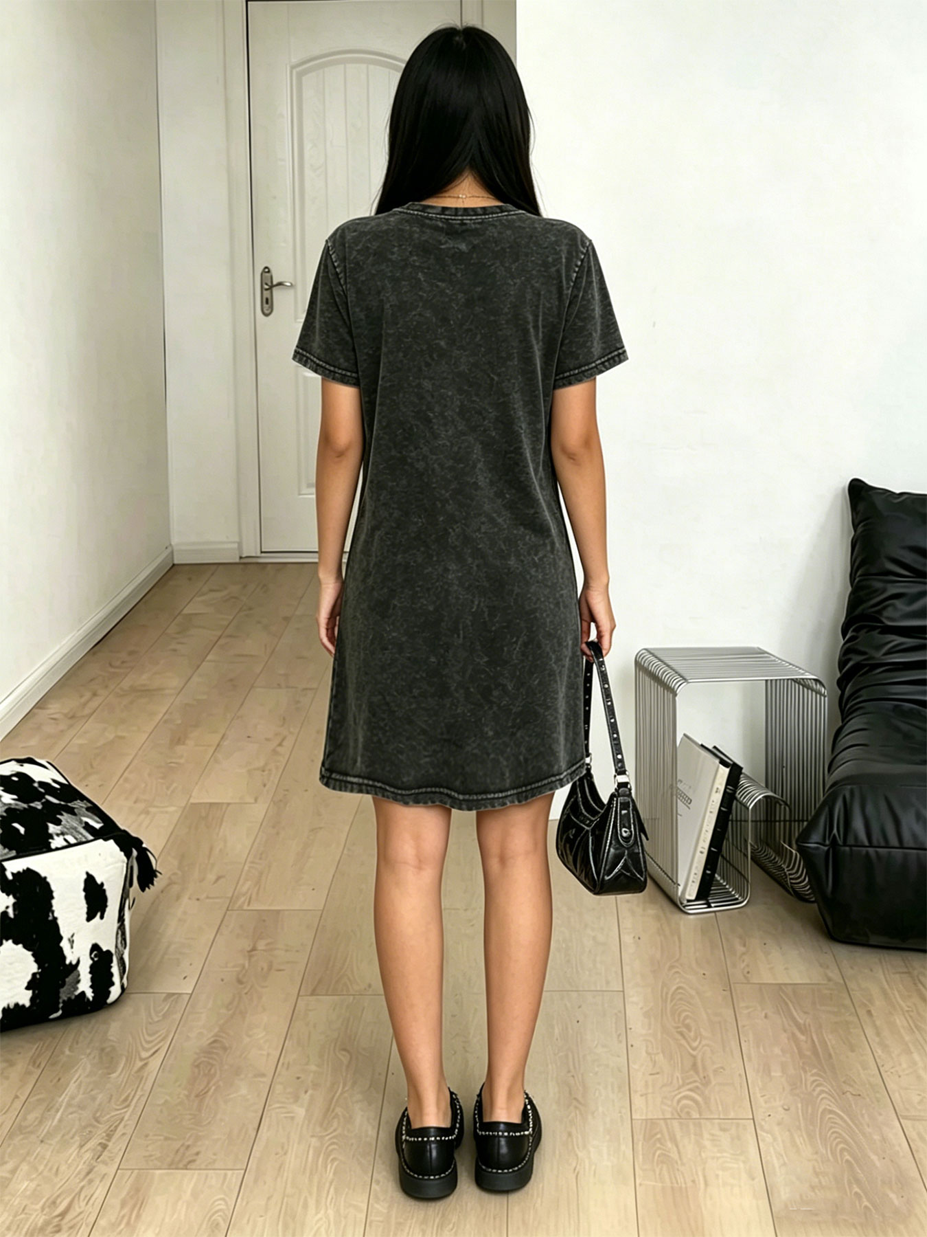 Women's washed vintage T-shirt - Streetwear Brand In Paris 评论和价格