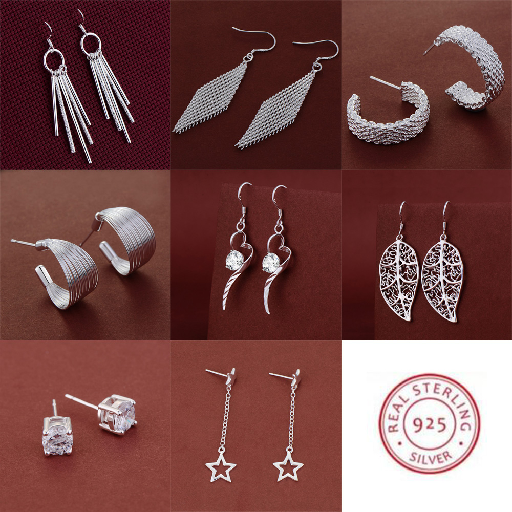 NEW 925 Sterling Silver Earrin - Chrome Hearts Ring 评论和价格