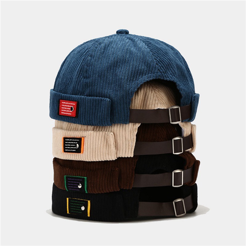 Brand Vintage Beanie Hats Men  - Cap Streetwear Brand 评论和价格