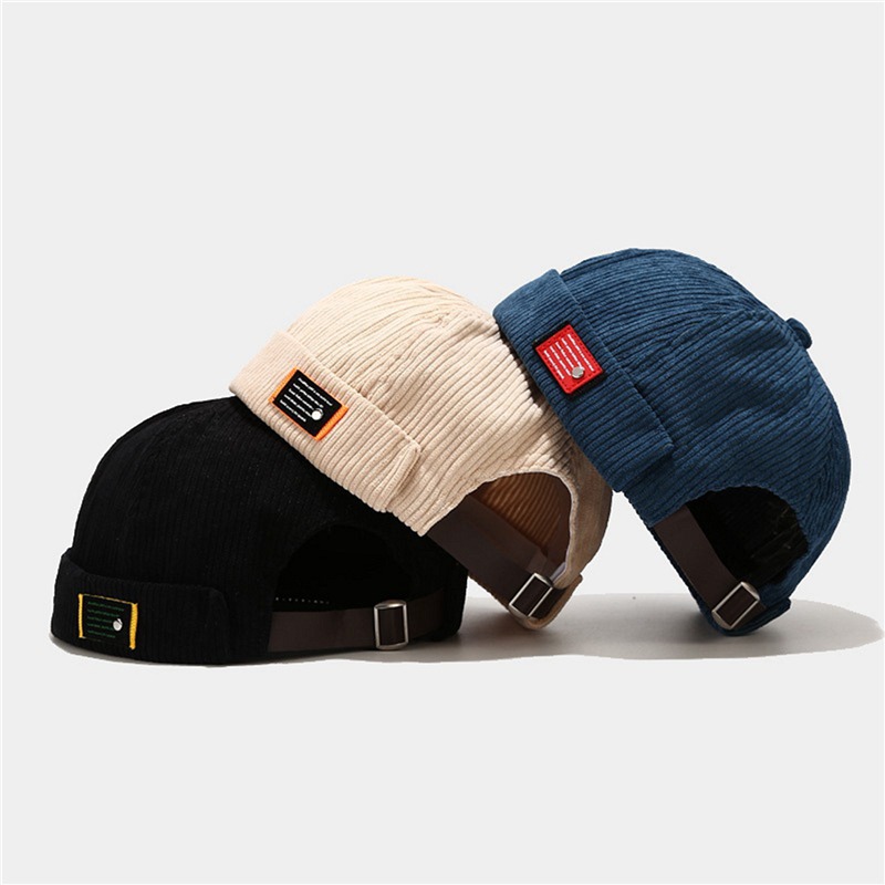 Brand Vintage Beanie Hats Men  - Cap Streetwear Brand 评论和价格