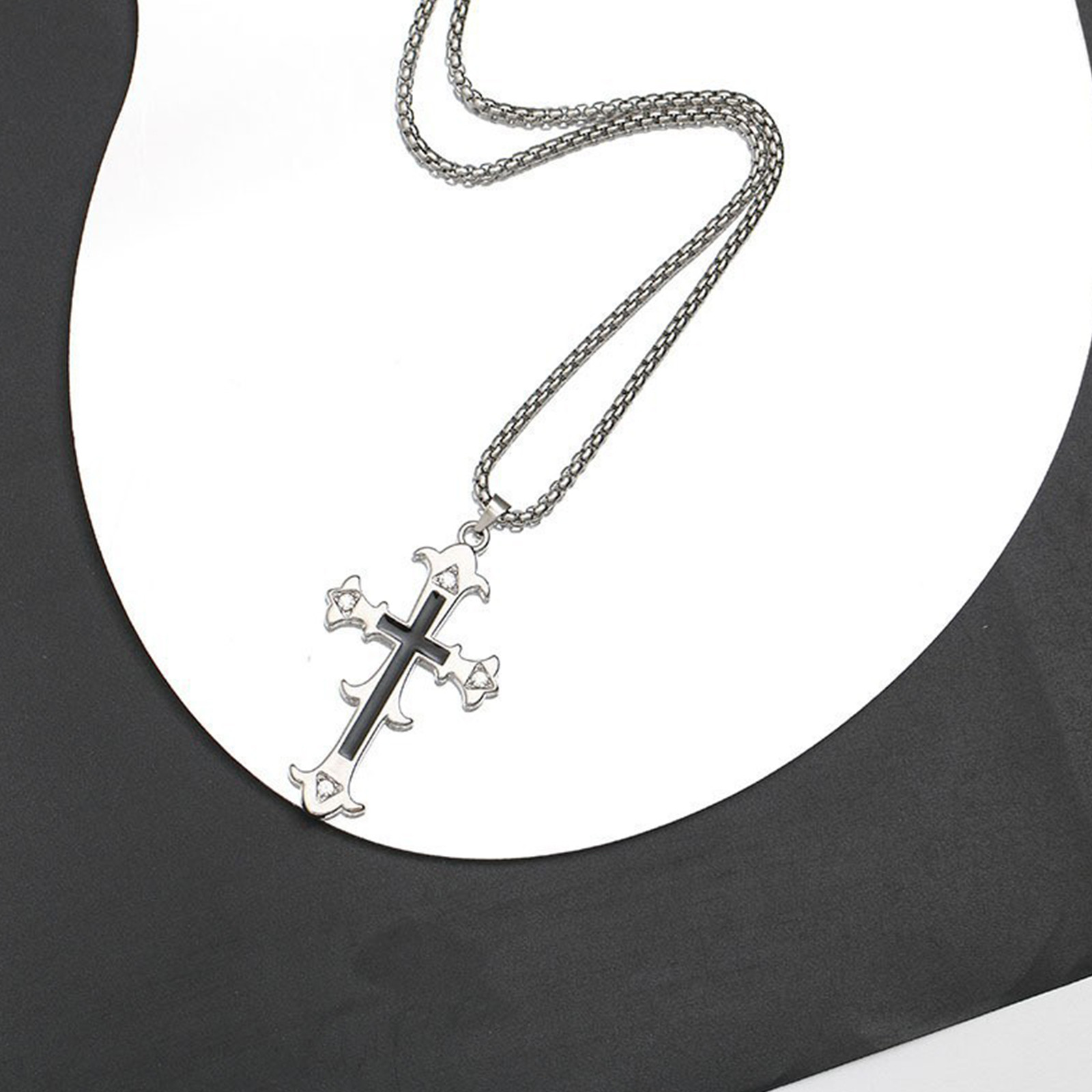 Cross pendant necklace chrome  - Chrome Hearts Ring 评论和价格